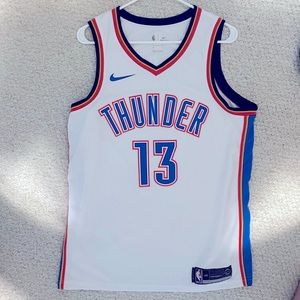 PAUL GEORGE THUNDER NIKE SWINGMAN JERSEY